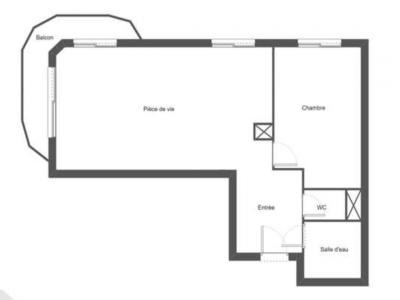 Louer Appartement 45 m2 Chambery