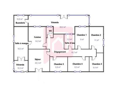 Annonce Vente 8 pi�ces Maison Saint-andre-de-cubzac 33