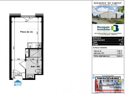Louer Appartement 20 m2 Metz