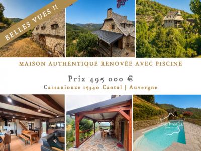For sale Cassaniouze 6 rooms 113 m2 Cantal (15340) photo 0