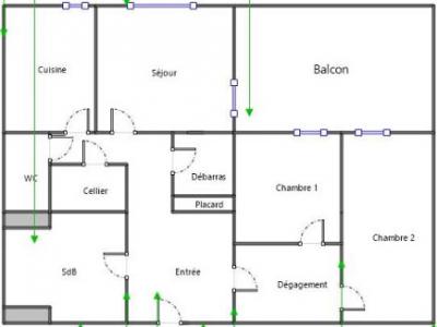 Annonce Location 3 pi�ces Appartement Metz 57