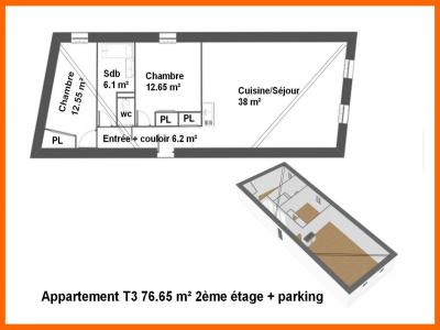 Acheter Appartement 76 m2 
