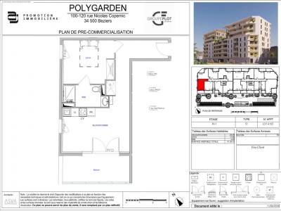 Annonce Location 2 pi�ces Appartement Beziers 34