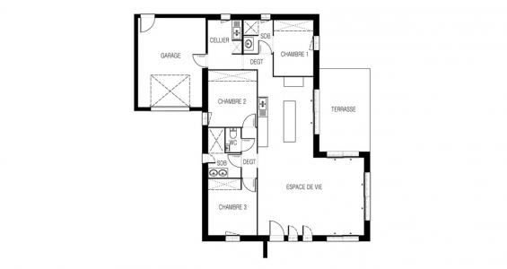 Acheter Maison 99 m2 Notre-dame-de-monts