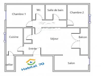 For rent Lure 4 rooms 76 m2 Haute saone (70200) photo 0