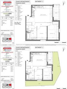 Louer Appartement 61 m2 Chapelle-des-fougeretz