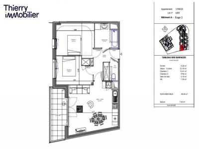 Annonce Vente 3 pi�ces Appartement Mordelles 35