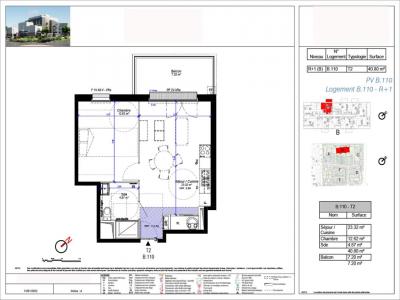 Annonce Location 2 pi�ces Appartement Luisant 28
