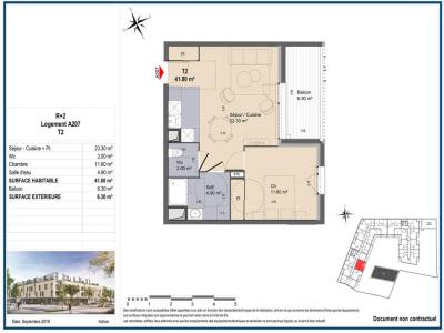 Louer Appartement Luisant 532 euros