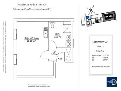 Annonce Location Appartement Amiens 80