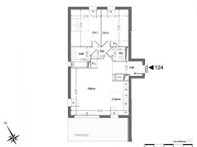 Annonce Location 3 pi�ces Appartement Tassin-la-demi-lune 69