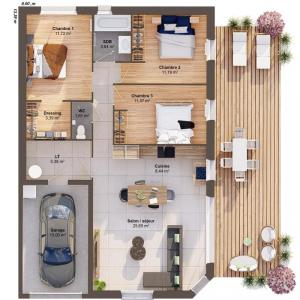 Acheter Maison 86 m2 Loroux-bottereau