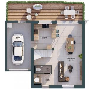 Acheter Maison 83 m2 Treillieres
