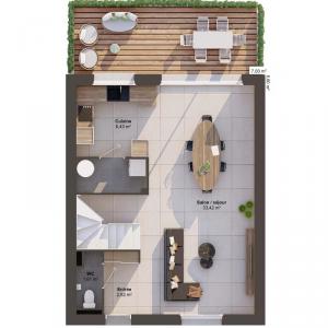 Acheter Maison 91 m2 Treillieres
