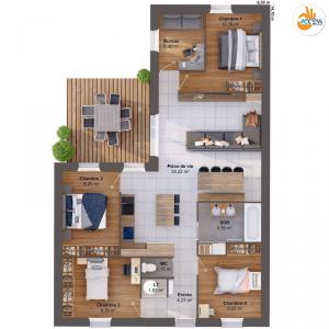 Acheter Maison 88 m2 Roche-blanche