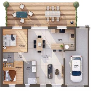 Acheter Maison 75 m2 Vigneux-de-bretagne