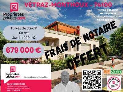 For sale Vetraz-monthoux 5 rooms 131 m2 Haute savoie (74100) photo 0