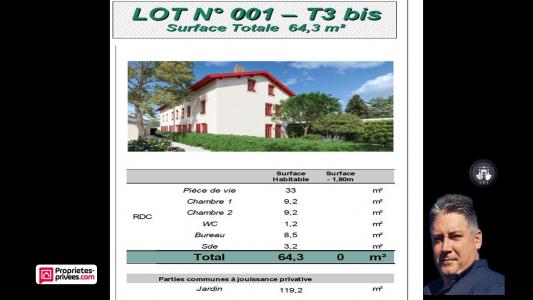 Annonce Vente 4 pi�ces Appartement Lyon-3eme-arrondissement 69