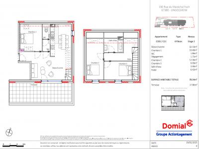 For rent Lingolsheim 4 rooms 78 m2 Bas rhin (67380) photo 0