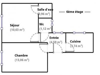 Annonce Vente 2 pi�ces Appartement Boulogne-billancourt 92