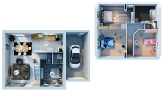 Acheter Maison 105 m2 Mezieres-sur-couesnon