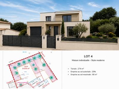 Acheter Terrain 275 m2 Fuveau