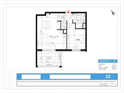 For rent Saverne 2 rooms 44 m2 Bas rhin (67700) photo 1