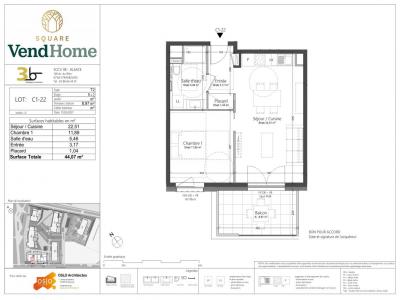 Louer Appartement Vendenheim Bas rhin