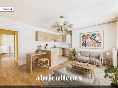 Acheter Appartement 57 m2 Paris-6eme-arrondissement