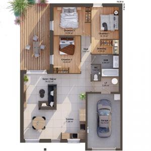 Acheter Maison Guerche-de-bretagne 172344 euros