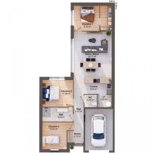 Acheter Maison 88 m2 Saint-julien-de-concelles