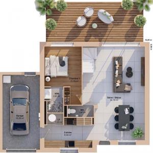 For sale Loroux-bottereau 6 rooms 113 m2 Loire atlantique (44430) photo 2