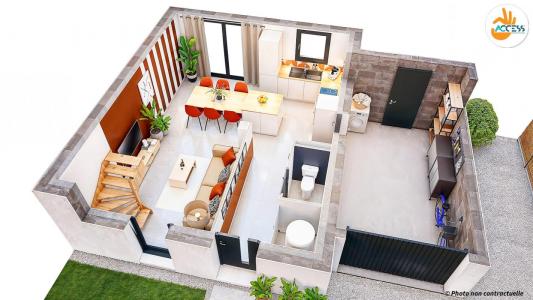 For sale Saint-mars-du-desert 4 rooms 62 m2 Loire atlantique (44850) photo 2