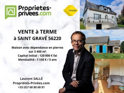 For sale Saint-grave 7 rooms 105 m2 Morbihan (56220) photo 0