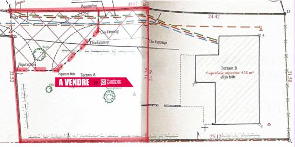 Annonce Vente Terrain Entraigues-sur-la-sorgue 84