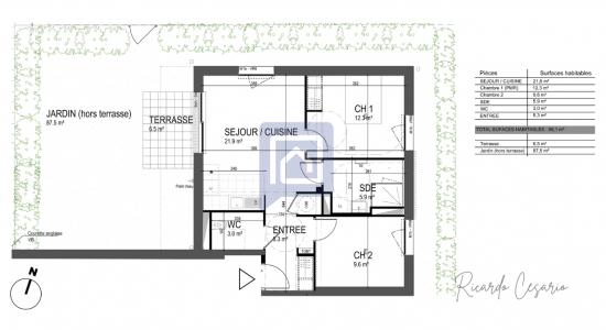 For sale Quimper 3 rooms 58 m2 Finistere (29000) photo 4