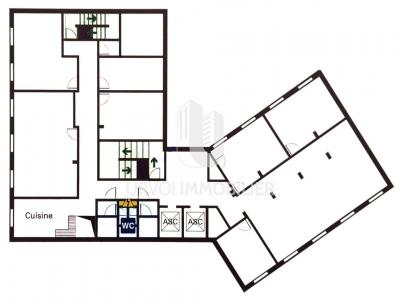 Louer Bureau 326 m2 Paris-14eme-arrondissement