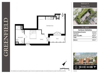 For rent Armentieres 2 rooms 42 m2 Nord (59280) photo 1
