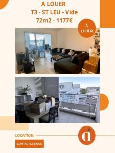 For rent On-saint-leu 3 rooms 61 m2 Reunion (97436) photo 0