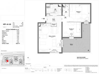 Louer Appartement Bezannes Marne