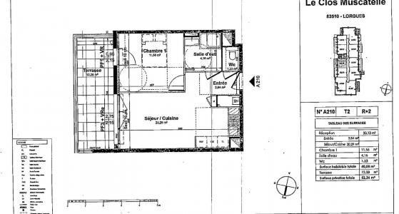 Annonce Location 2 pi�ces Appartement Lorgues 83