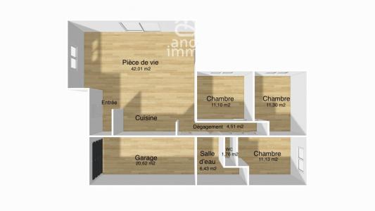 For sale Montamise 4 rooms 88 m2 Vienne (86360) photo 1