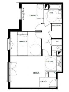 Louer Appartement Dammarie-les-lys 1042 euros