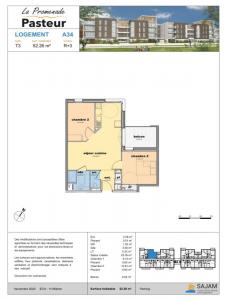 Annonce Location 3 pi�ces Appartement Poitiers 86