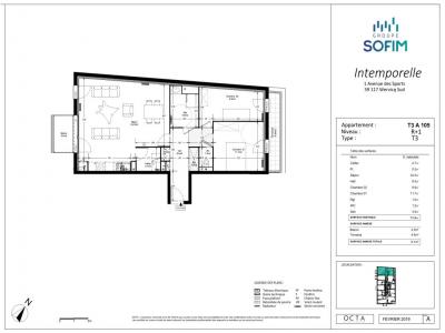 For rent Wervicq-sud 3 rooms 74 m2 Nord (59117) photo 3