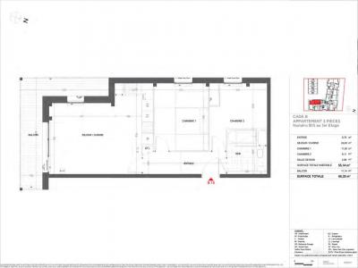 Louer Appartement 55 m2 Noisy-le-grand