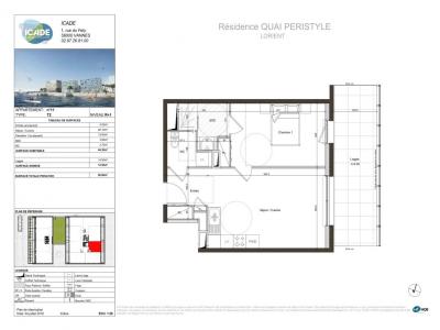 Annonce Location 2 pi�ces Appartement Lorient 56
