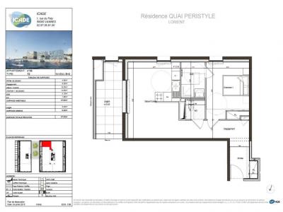 Louer Appartement 47 m2 Lorient