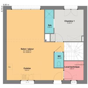 Acheter Maison 92 m2 Coltainville
