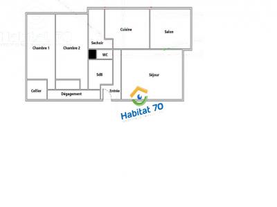 For rent Lure 4 rooms 81 m2 Haute saone (70200) photo 0